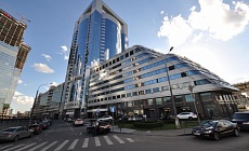 Ограничения на дороге "Москва-Сити" Ограничения на дороге "Москва-Сити"